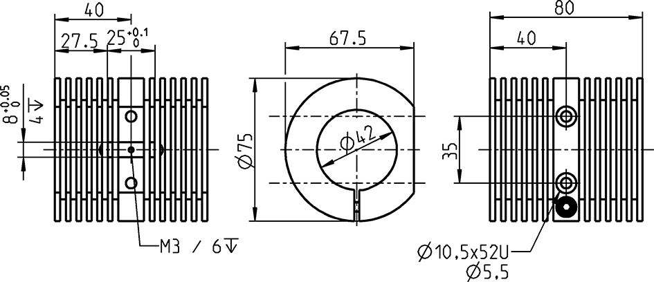 aj.product.detail.image_dimensions_altSpindelträger rund, mit Kühlrippen 42