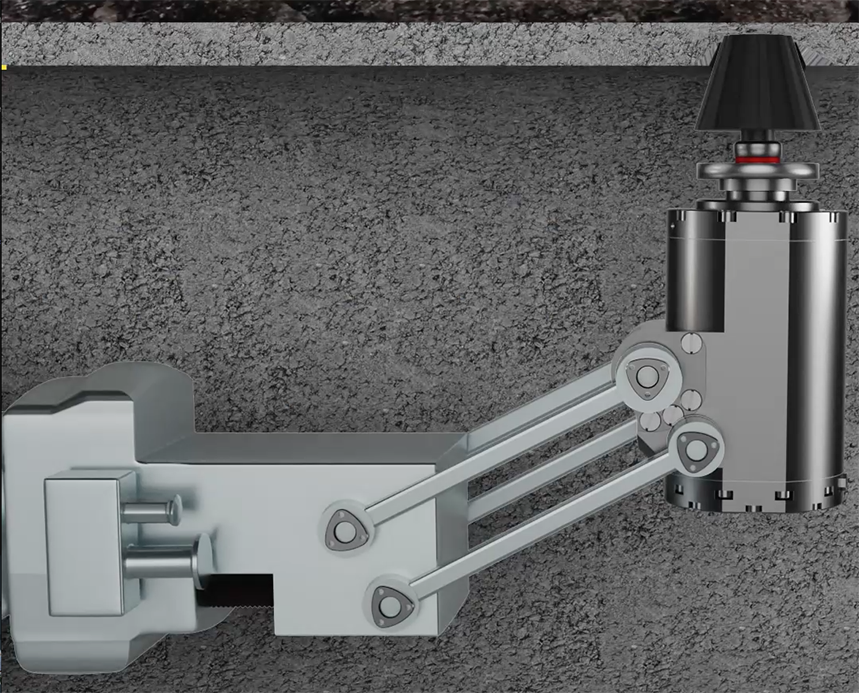 Efficient power tools Three-phase motors for milling robots